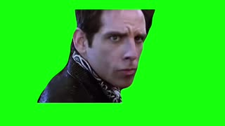 The Zoolander Stare Green Screen