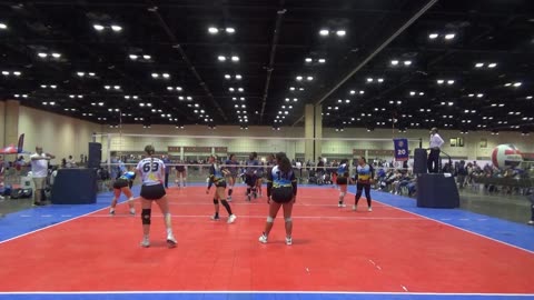 2024 AAU Volleyball Classic Riptide vs BCVC 18 SMACK