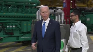 Biden Asked About Trump Indictment