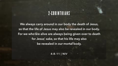 The Book of 2 Corinthians Session 3