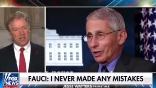 RAND PAUL ISSUES UPDATE ON FAUCI WE'VE GOT HIM RED-HANDED, AND HE WON'T GET AWAY 03/12/2022