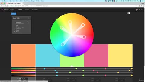 Using Color Themes in Adobe Illustrator CC