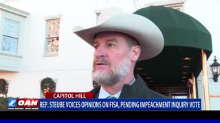 Rep. Steube Voices Opinions On FISA, Pending Impeachment Inquiry Vote