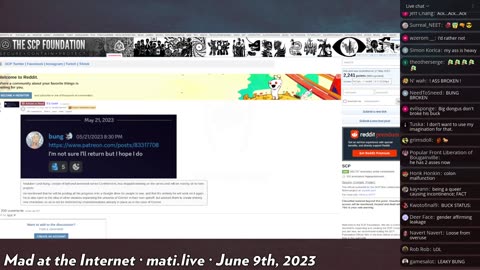 Mad at the Internet (June 9th, 2023)
