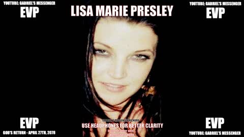 EVP Lisa Marie Presley Stating Her Name Afterlife Spirit Communication