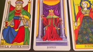 The Tarot Card Justice