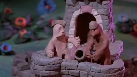 Claymation Satan - Creepy scene from a kids movie