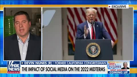 Devin Nunes ON Fox Business gives first interview as TMTG CEO January 23, 2022