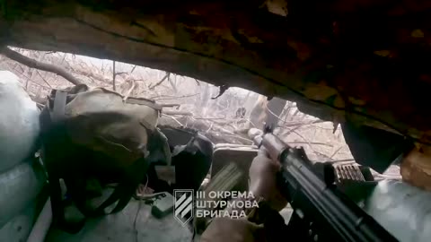 Daily life of Ukrainian soldiers in the Bakhmut area