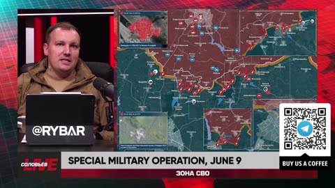 ❗️🇷🇺🇺🇦🎞 RYBAR HIGHLIGHTS OF THE RUSSIAN MILITARY OPERATION IN UKRAINE ON June 3-9, 2024