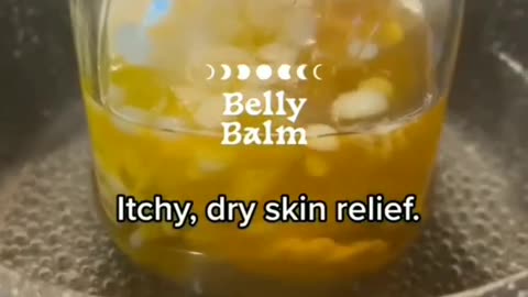 Belly Balm is an all-natural ointment that helps to prevent stretch marks