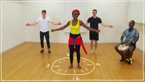 Five(ish) Minute Dance Lesson - African Dance: Lesson 3: Dancing on the Clock