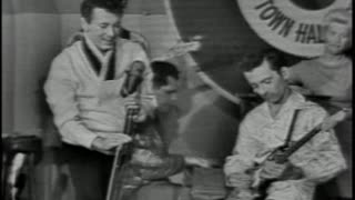 Gene Vincent - Roll Over Beethoven = Music Video Town Hall Party 1959
