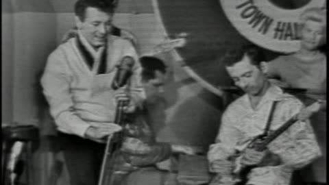 Gene Vincent - Roll Over Beethoven = Music Video Town Hall Party 1959