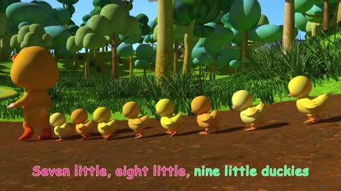 Ten Little Duckies | EvensCocomelon |Nursery Rhymes & Kids Songs