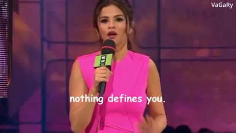 Selena Gomez- Believe in Yourself - Motivational Speech with English Subtitles