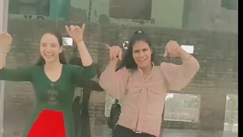 Beautiful Indian college girl's Dance