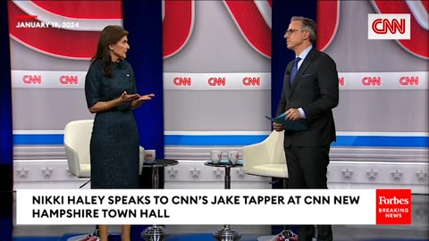 Nikki Haley Doubles Down On Belief That U.S. Not A 'Racist Country To Start With' At CNN Town Hall