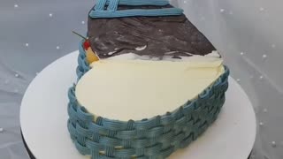 art of painting on cake