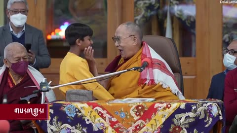 Dalai Lama, 87, apologises after kissing young boy on the lips
