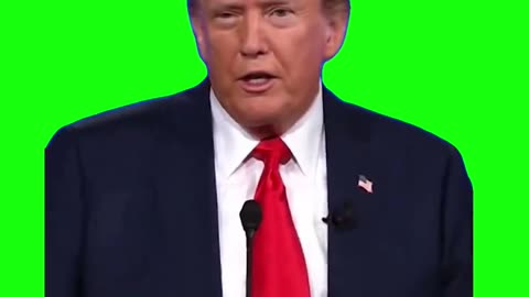 “I Really Don’t Know What He Said” Trump vs Biden Debate | Green Screen