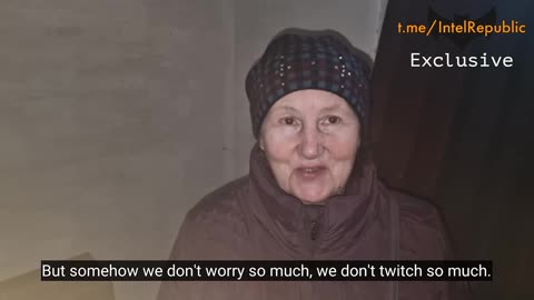🚨 EXCLUSIVE - Ukrainian Woman Thanks God For Russian "Guardian Angels"