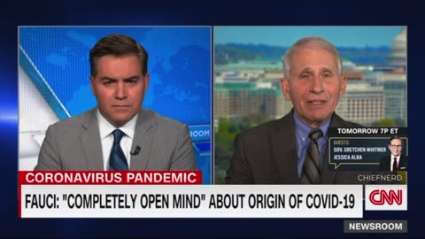 JUST IN – Fauci Now Says A Lab Leak Could Still Be Considered As Coming From Natural Origins