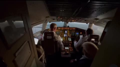 Trump Force One the cockpit