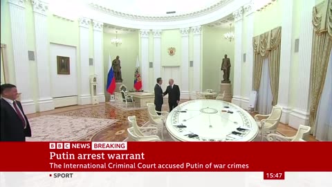 Arrest warrant issued for Russia's President Putin for alleged war crimes