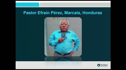 THOCC Sermon Series 325 - Gideon's Representative from Honduras, Fredy Lagos Meiara