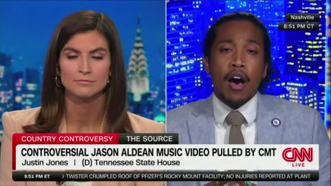 CNNs Kaitlan Collins and Justin Jones on Jason Aldean 'Try That In A Small Town' Lynching Connection