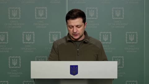 'We have to hold out': Zelenskiy says Russians will attack Kyiv at night