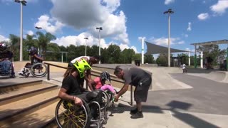 WCMX Adaptive Skate Clinic Lakeland Florida