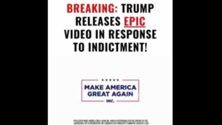 Video Collage On Response To President Trump's Arrest April 2023