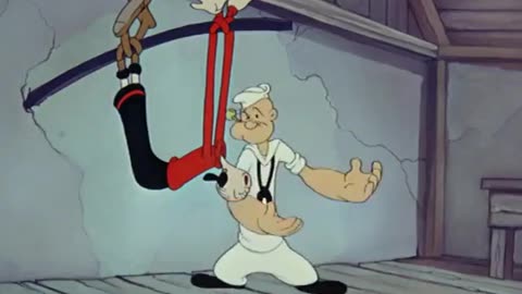 Popeye the Sailor - Spinach vs Hamburgers (1948) - Vintage Cartoons TV