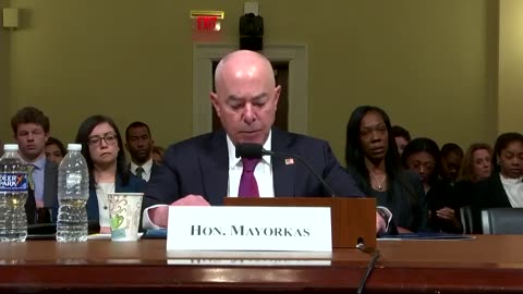 Alejandro Mayorkas says he disagrees with his OWN Border Patrol Chief, who earlier said that the border is NOT secure. Mayorkas believes the border is secure