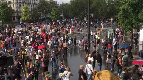 France: Massive Vaccine Passport Protests Sept. 4, 2021
