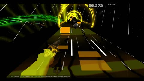 Audiosurf 2 "Whatever It Takes", by Imagine Dragons