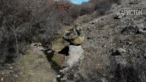 Natural phenomenon or man made monument? Mysterious "Raised Stone" in Macedonia
