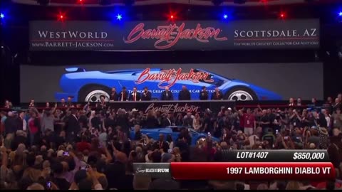 Donald Trumps Lamborghini Diablo Auctioned for $1Million