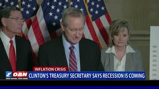 Clinton's Treasury Secretary says Recession is Coming