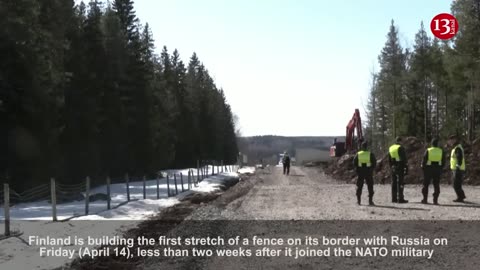 Finland starts fence on Russian border amid migration, security concerns