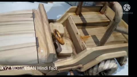 How to make wooden car