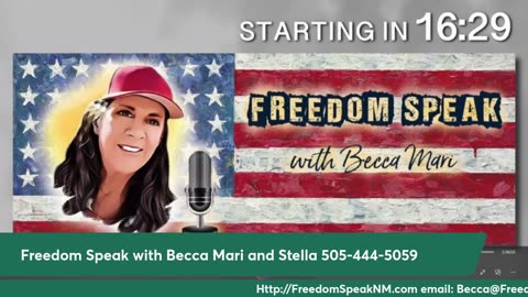 Freedom Speak with Becca Mari and Stella 8/11/2023