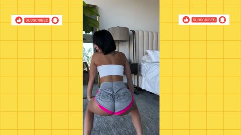 Big bank tiktok challenge 🔥🔥❤️‍🔥ClipchampGirls #twerkmusic #gym #fit #workout