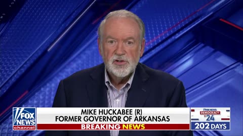 Mike Huckabee: The only time Biden is winning is on the beach or in his basement