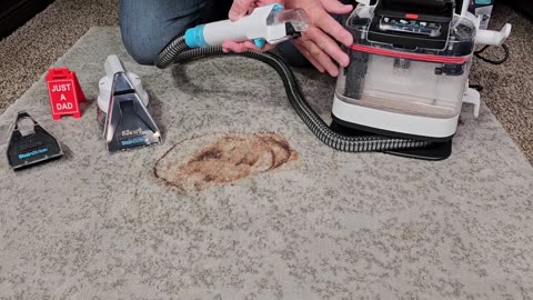 Shark StainStriker Portable Carpet & Upholstery Cleaner PX201 Review Works Great!