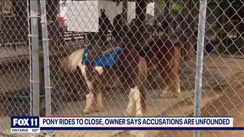 Griffith Park pony rides to shut down