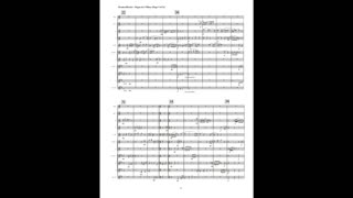 Richard Strauss – Fugue in A Minor (Flute Septet + 3 Bass Clarinets & Contrabass Clarinet