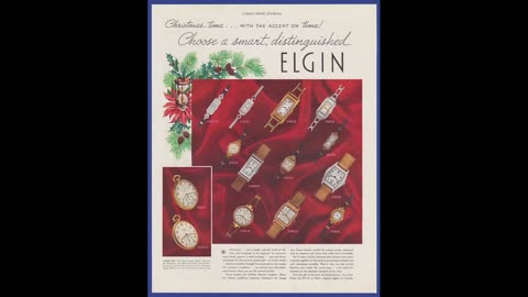 Elgin Watch Co. 4th Annual Christmas Show-Dec. 25, 1945